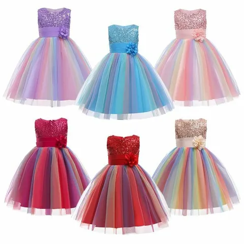 지앤제이커머스 (대여) 레인보우 메쉬 공주 드레스(6color) 교복 학 +할인쿠폰