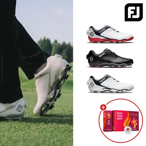 풋조이 ALL NEW DNA 2.0 헬릭스 남성 스파이크 골프화 보아 방수 남자 여자 골프신발 + 세인트나인 멘탈메 +할인쿠폰