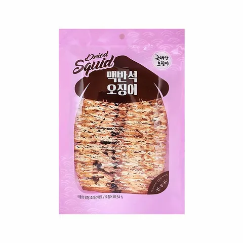 [썬푸드] 부드럽고 쫄깃한 맥반석 오징어 25g×7봉
