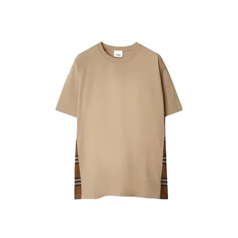 [버버리] 캐리스 체크 패널 코튼 티셔츠 +할인쿠폰