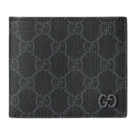 구찌 남성반지갑 GG 수프림 블랙 그레이 바이컬러 +할인쿠폰