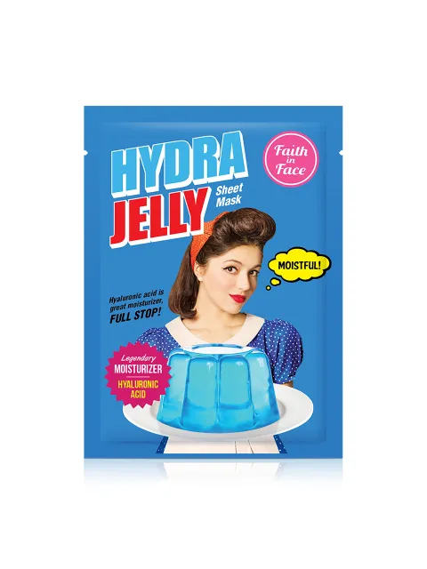 [페이스인페이스] 하이드라 젤리 시트마스크팩 (히알루론산 수분마스크팩)