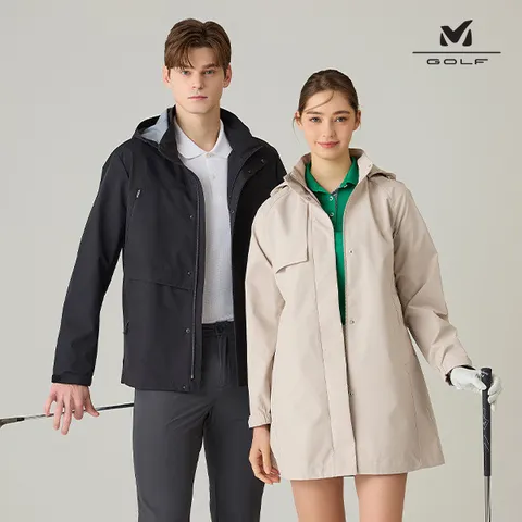 [하프클럽/밀레 골프]남녀 멀티 웨더자켓 7컬러 택1