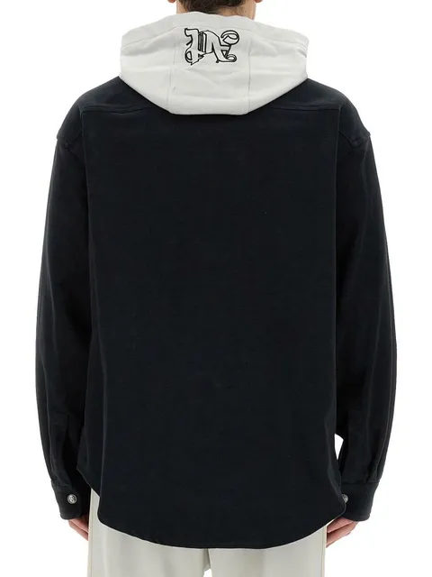 [해외배송] 24 S/S 팜 엔젤스 SHIRTJACKET WITH 모노그램 PMES021_R24FAB0011005 B0041276737