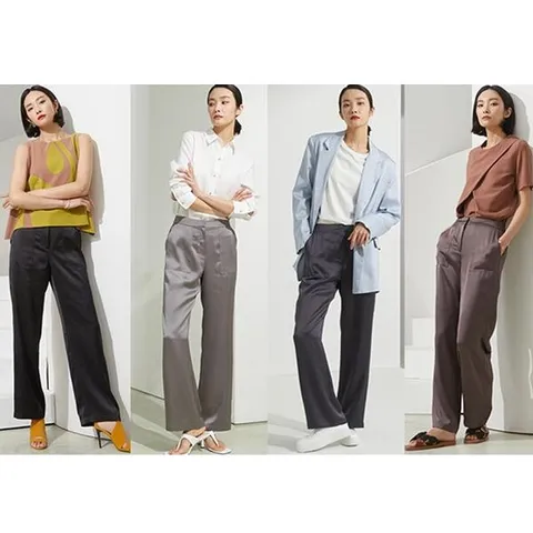 [런칭가 79900원]21 JBY 여유핏 실키팬츠 2종 +할인쿠폰