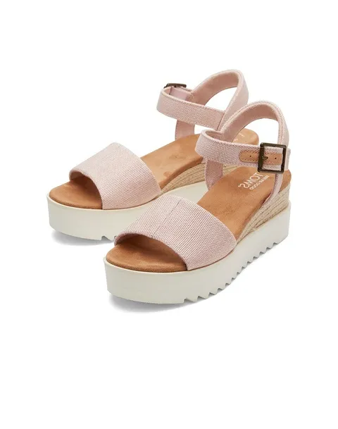 [탐스] [24SS] TOSO4E095P1 클리어런스다이에나 밝은 핑크 여성 샌들 +할인쿠폰