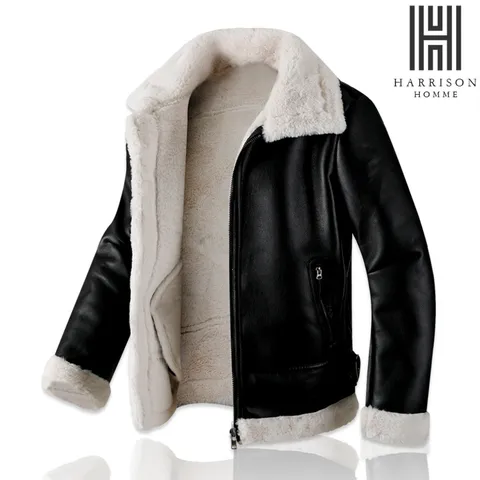 [해리슨] W-1078 남자 무스탕 DNCH1116 +할인쿠폰