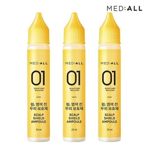 메디올 염색전 두피보호제 3개