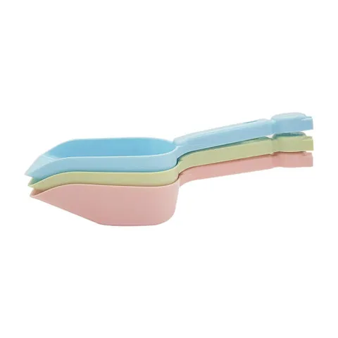 아트박스/블루마토 파스텔 야옹이 플라스틱 모래삽(색상 혼합) 3개