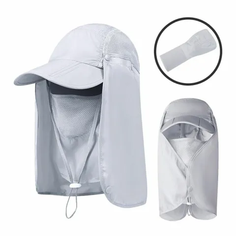 통기성 풀커버 모자 쉴드햇 롱모자 여름 야외 등산 +할인쿠폰