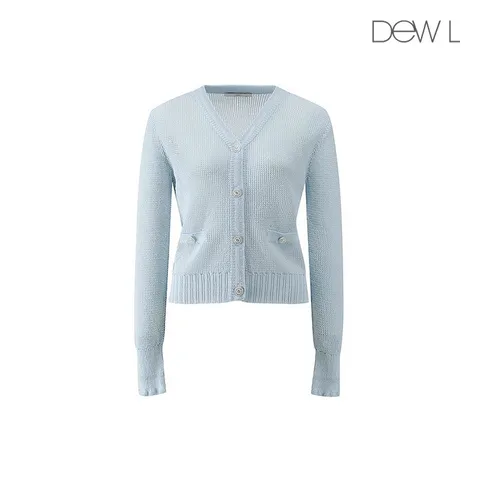 [듀엘] 크로셰 글리터 니트 가디건 LB_D232KSL038