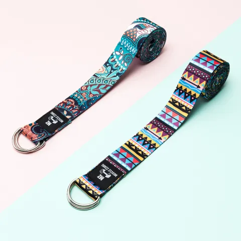 [9]머슬짱 요가매트 스트랩 D링버클 필라테스 스트레칭 운동