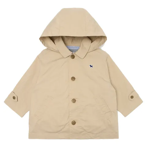 [현대백화점] (HP)블루독베이비[백일.돌선물.조카선물.간절기점퍼]BE)후디라이닝트렌치코트 4411912001 +할인쿠폰