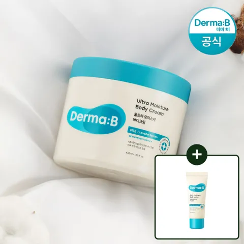 더마비 울트라 모이스처 바디크림 430ml (+바디로션20ml)