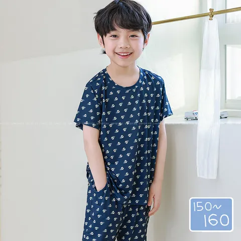 바풀 PPIPPILONG 주니어내복 반팔 여름 에어스킨 아동 실내복 잠옷 상하 PL SS64-16 +할인쿠폰