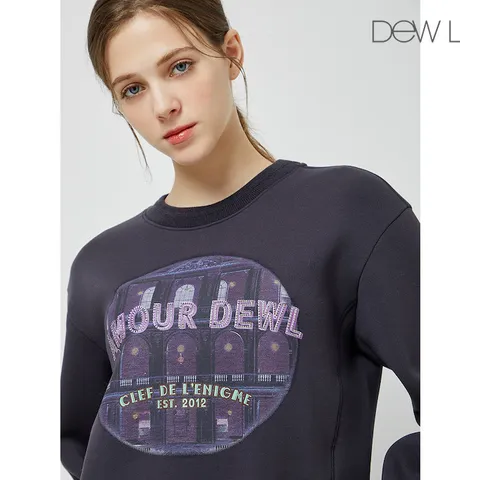 [듀엘] 핫픽스 네오프렌 맨투맨 GR_D234MSM044 +할인쿠폰