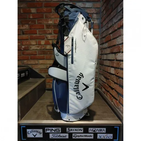 정품 2023 캘러웨이 페어웨이 C 스탠드백 화이트네이비