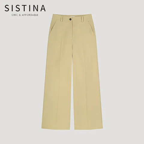 [시스티나] 신상 코튼 스트레이트 팬츠_AWWSLP11080_DB +할인쿠폰