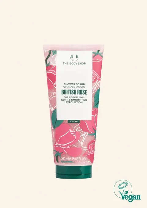 [현대백화점] [더바디샵] 브리티쉬 로즈 샤워 스크럽 200ML(36559) +할인쿠폰