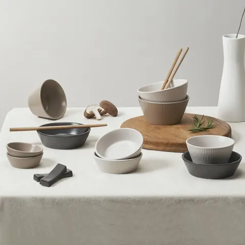 담음공방 온감 도자기 그릇세트 14p 접시 그릇 찬기 식기세트