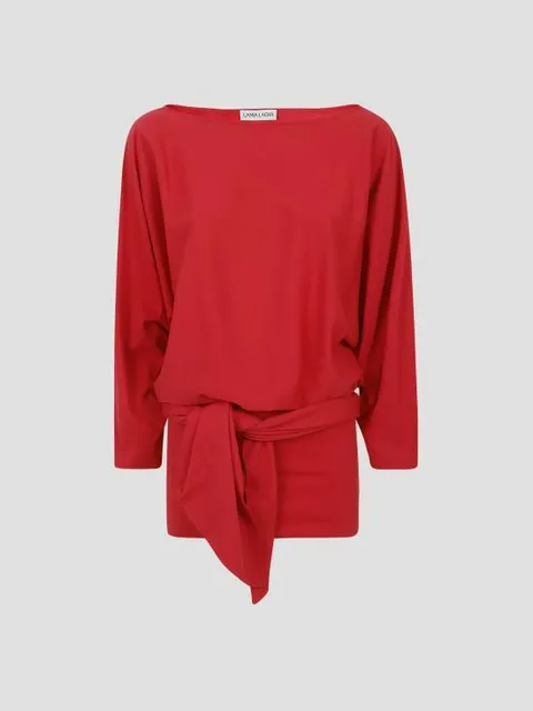 해외배송 25FW LAMIA LAGHA 숏 원피스 01DR04RD RED +할인쿠폰