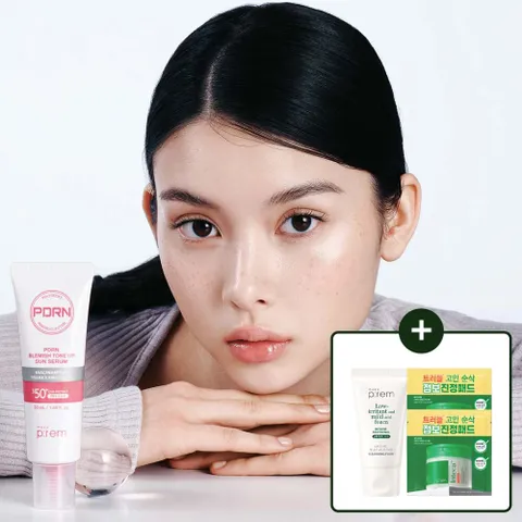 메이크프렘 PDRN 피디알엔 잡티 톤업 선 세럼 50ml +할인쿠폰