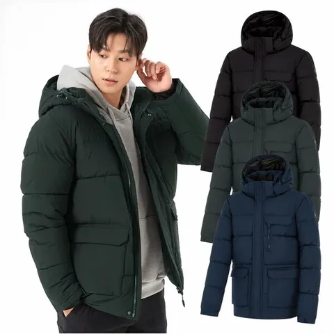 [하프클럽/콜핑]콜핑 2084OK534M 퀼팅 보온 후드 남자 겨울 등산 패딩 자켓 점퍼