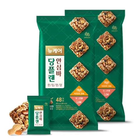 [대상웰라이프] 뉴케어 당플랜 한입영양 안심바 (10gx48입) 2봉