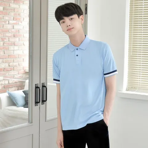 [보리보리/교복몰](긴팔가능) 쿨윙 원단 신축성 좋은 카라티 (6color)