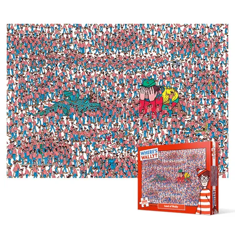 [알록] 1000피스 직소퍼즐 - 월리를 찾아라 랜드 오브 월리