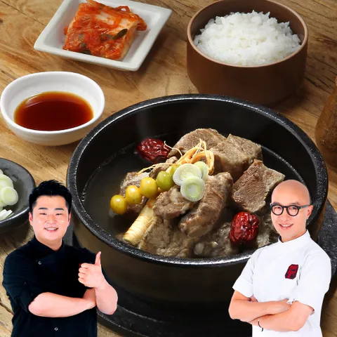 천하일미 홍석천 이원일 순살 갈비탕 700g 4팩