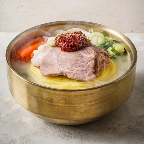 [2∼3인분] 제주삼대국수 고기국수 밀키트 100% 제주산 돼지 사골육수 제주맛집 간편식
