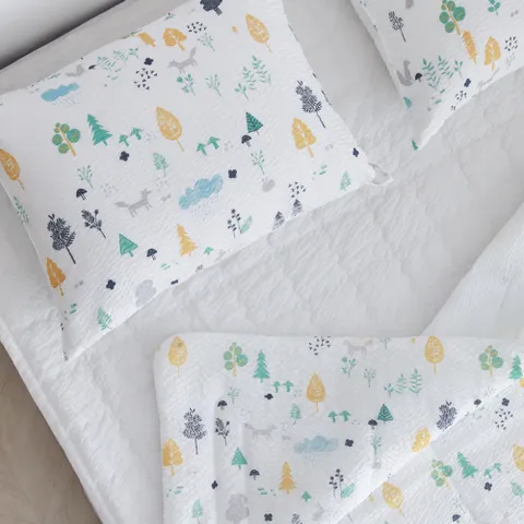 아망떼 웨이크 시어서커 리플 누빔 여름이불 SS