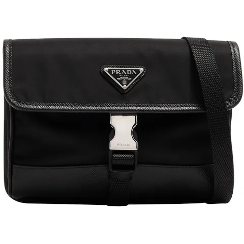 [프라다] 25FW 사피아노 삼각로고 나일론 폰 케이스 크로스백 블랙 2ZH108 2DMH F0002 +할인쿠폰