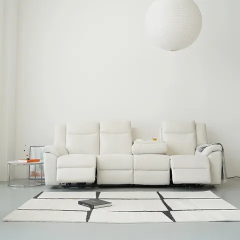 라클라우드 코니웜 전동 방수 아쿠아텍스 4인용 리클라이너 소파 +할인쿠폰