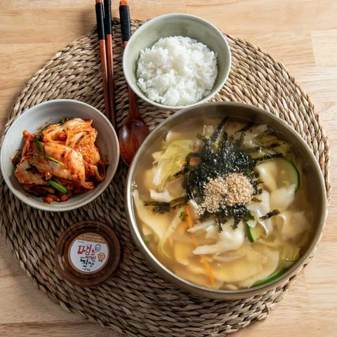 [한칼식품]찐멸치 칼국수/수제비 밀키트(2인분)