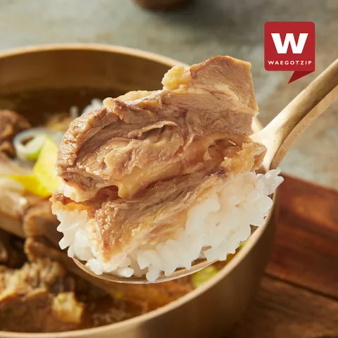 [외갓집] 왕갈빗대와 진한 국물 대왕갈비탕 800g x 5팩