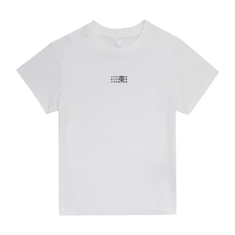 [메종마르지엘라] 여성 MM6 넘버링 로고 패치 반팔 티셔츠(S52GC0327 M20170 101) +할인쿠폰