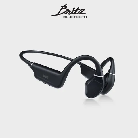 브리츠 BZ-BONE X9 완전 방수 골전도 블루투스 이어폰 수영 런닝 러닝 운동 스포츠 귀걸이형 오픈형 이어폰