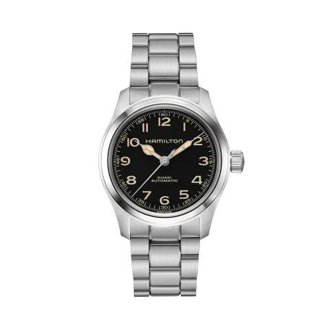 해밀턴 H70405130 카키 필드 쿼츠 남성 38mm