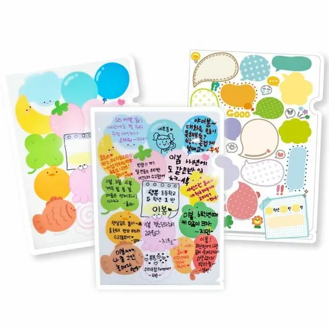 피오피스토리 롤링페이퍼 L홀더(3종택1)