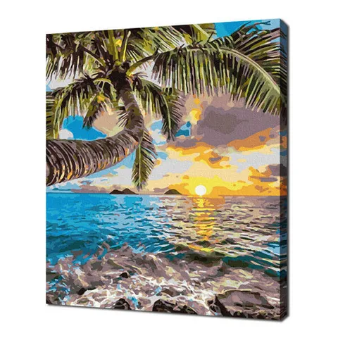 아트박스/셀프페인팅 에코솔 DIY명화 휴8-캐러비언 그레이스베이 4050 28색 +할인쿠폰