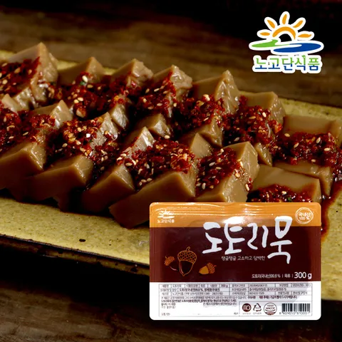 [노고단] 국내산 도토리묵 300g x 6모