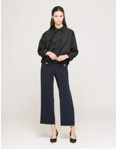 [현대백화점] [손정완] 진주 자수 셔츠 ZDR5353090