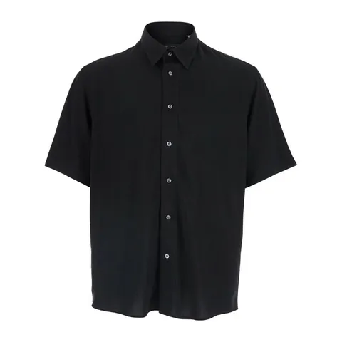 [해외배송][로우 브랜드] 비스코스 플루이드 숏 슬리브 셔츠 LC26002 D001