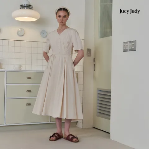 [쥬시쥬디] 브이넥버튼원피스 JZOP321B +할인쿠폰