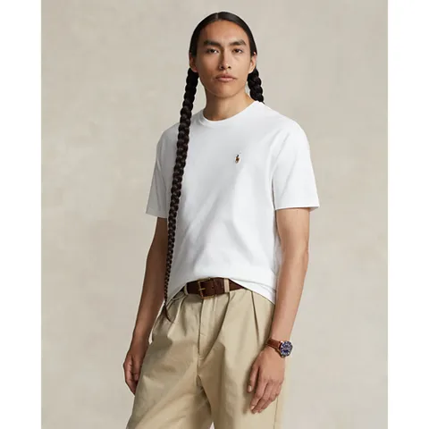 폴로 랄프 로렌 남성 커스텀 슬림핏 소프트 코튼 티셔츠(MNPOTSH1N820100100) + 최종 결제가 기준 10% 적립