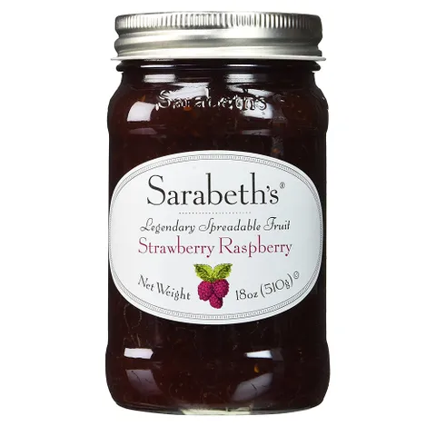 [[해외직구]]사라베스 딸기 라즈베리 잼 스프레드 510g/ Sarabeths Strawberry Raspberry Spread 18oz +할인쿠폰