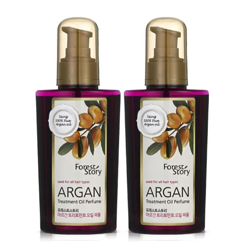 아르간 트리트먼트 오일 퍼퓸 헤어에센스 120ml 2개