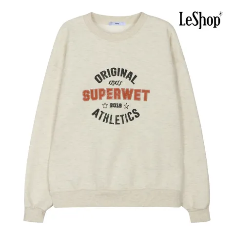 [르샵] BOBTS003A 캐주얼 기모 맨투맨 프린팅 티셔츠 - 현대Hmall